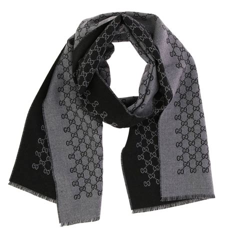 black gucci bag with scarf|Gucci black and white scarf.